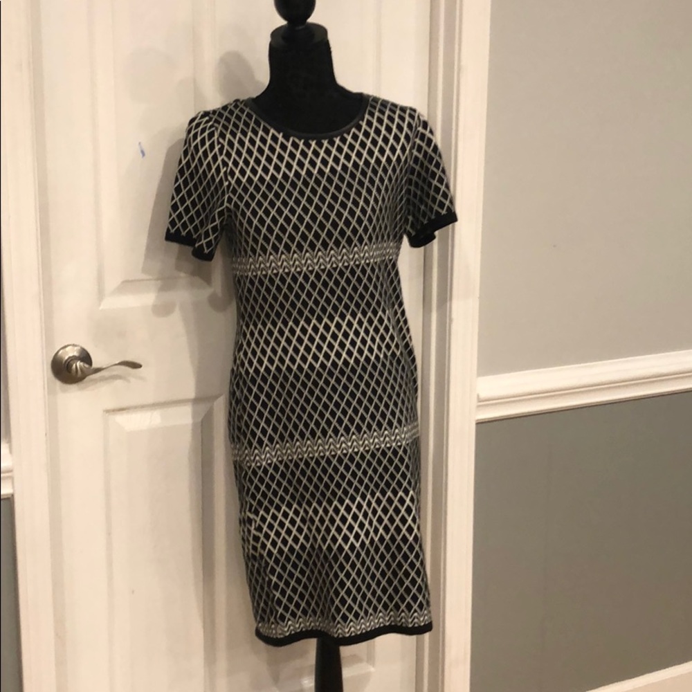 New York and Company black & white Dress